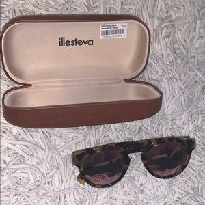 Illesteva Leonard Mirrored Sunglasses